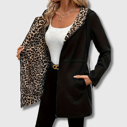 Sophie | Veste Léopard Élégante