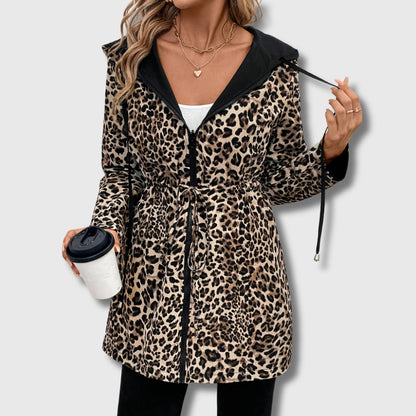 Sophie | Veste Léopard Élégante