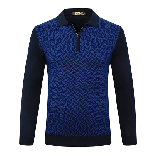 Michel | Tricot Chaud Rayé et Extensible pour l’Automne-Hiver