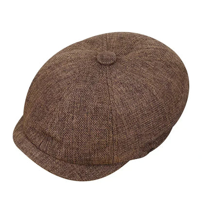 Shelby | Casquette Octogonale Vintage | Style Intemporel