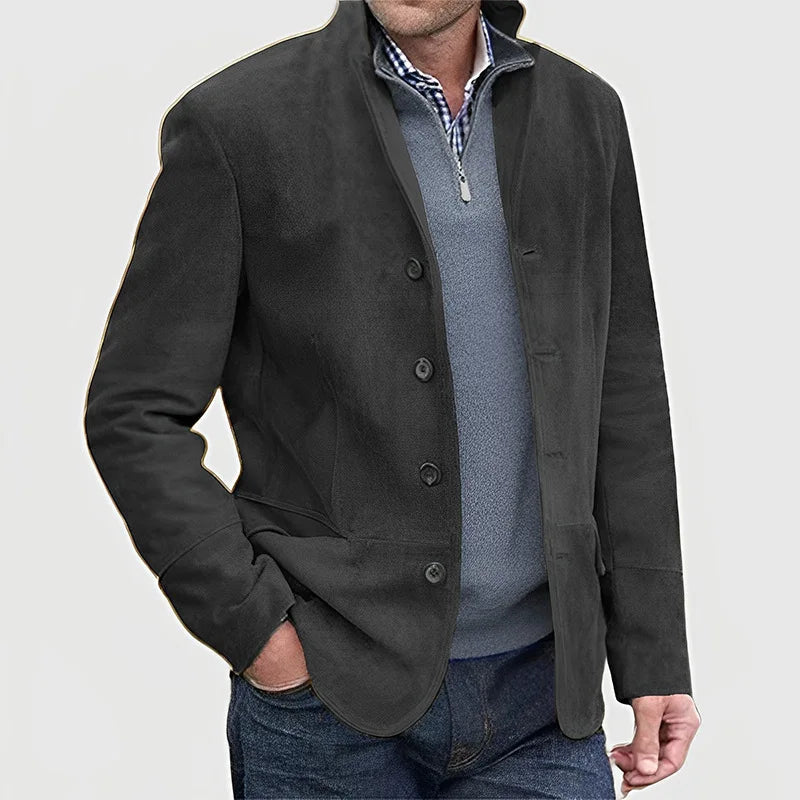 André Élégance: Veste Décontractée Confortable pour l'Automne et l'Hiver
