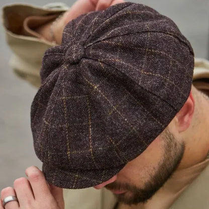 Shelby | Casquette Octogonale Vintage | Style Intemporel