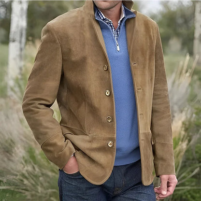André Élégance: Veste Décontractée Confortable pour l'Automne et l'Hiver