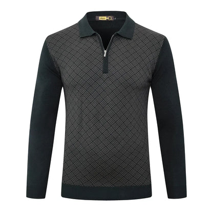 Michel | Tricot Chaud Rayé et Extensible pour l’Automne-Hiver