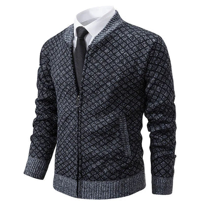 Marc | Warm Wool Zipper Cardigan - Ideal for Chilly Days!