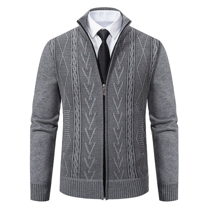 Paul – Pull Tricoté Épais Doublé, Chaud et Élégant pour l’Automne-Hiver