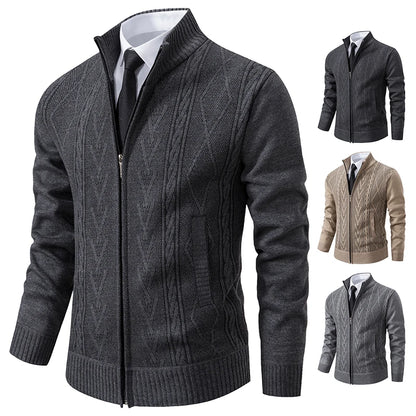 Paul – Pull Tricoté Épais Doublé, Chaud et Élégant pour l’Automne-Hiver