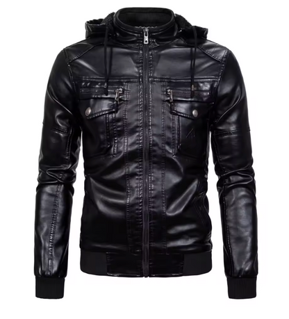Veste en Cuir de Luxe