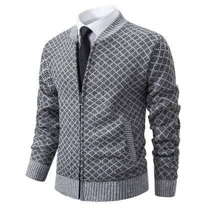 Marc | Warm Wool Zipper Cardigan - Ideal for Chilly Days!