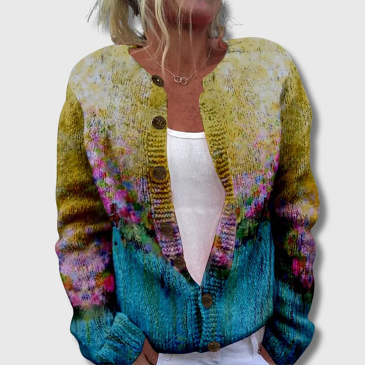 Amélie | Cardigan Chic Imprimé
