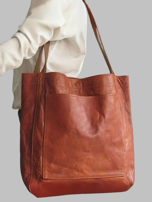 Sabine Leather Waxed Bag