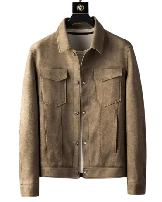 Adrien | Veste en Similicuir Élégante pour Homme