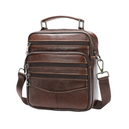 Jacob - Sac bandoulière rétro en cuir pour hommes