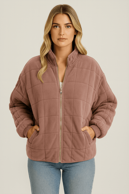 AUDREY - Veste Oversize Mi-Saison