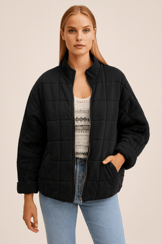 AUDREY - Veste Oversize Mi-Saison