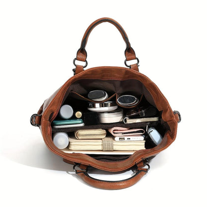 Élégance Classique de Charlotte | Sac Cabas Vintage (ACHETEZ 1 OBTENEZ 1 GRATUIT)