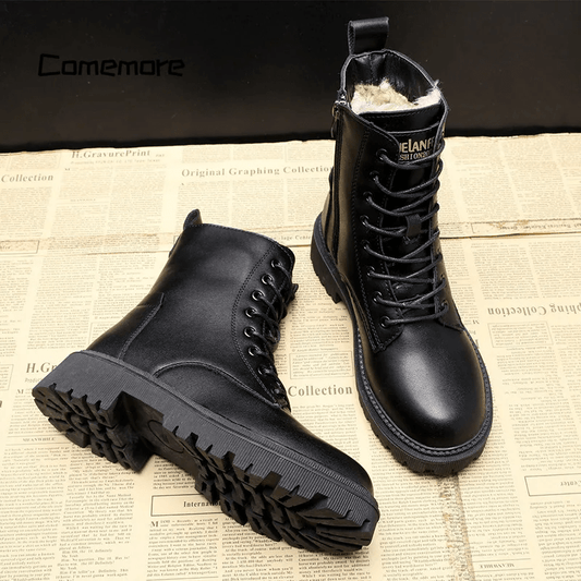La Maison Élise® | Bottes Chic en Cuir Premium