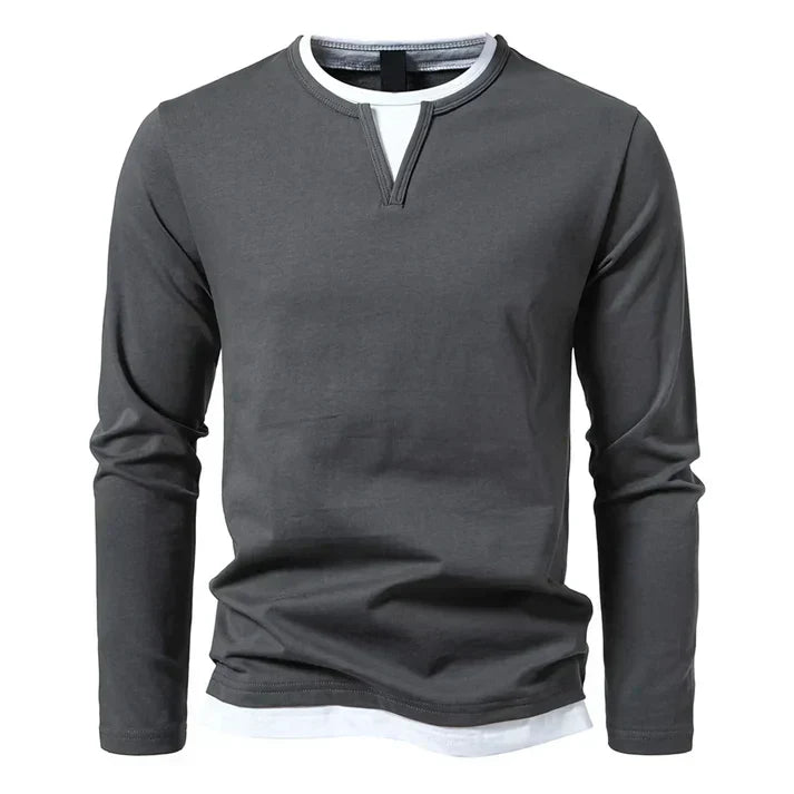 Koelman | T-shirt à manches longues premium en coton peigné