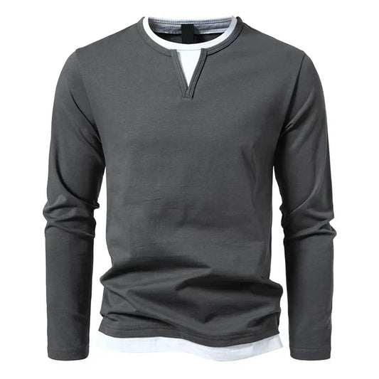Koelman | T-shirt à manches longues premium en coton peigné