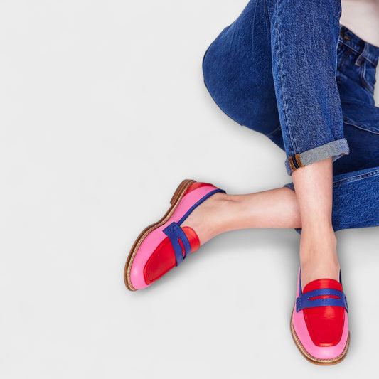 Élodie | Souliers Patchwork Coloré