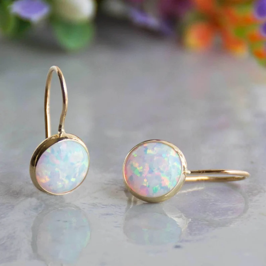 Boucles d'oreilles Vintage Opalstein