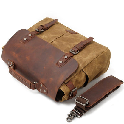 Alexander - Sac messager en toile vintage