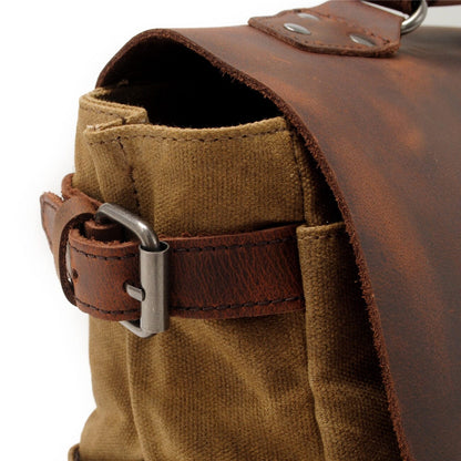 Alexander - Sac messager en toile vintage