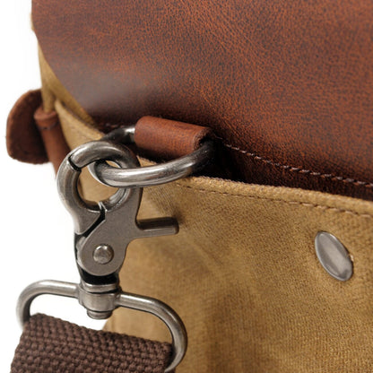 Alexander - Sac messager en toile vintage