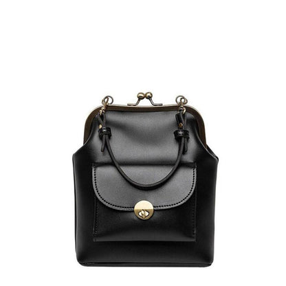 Sac Vintage à Fermeture à Baisers - L'Essentiel Rétro Chic de Clara (ACHETEZ 1 OBTENEZ 1 GRATUIT)