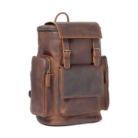 Charles - Sac à dos en cuir pour hommes