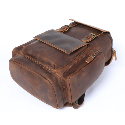 Charles - Sac à dos en cuir pour hommes