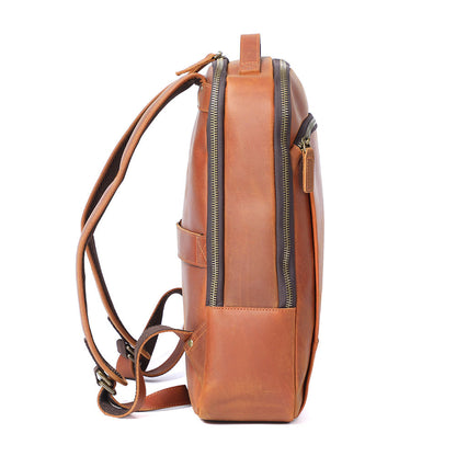 Andrew - Sac à dos en cuir pour ordinateur portable pour hommes