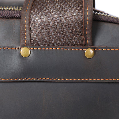 Andrew - Sac à dos en cuir pour ordinateur portable pour hommes