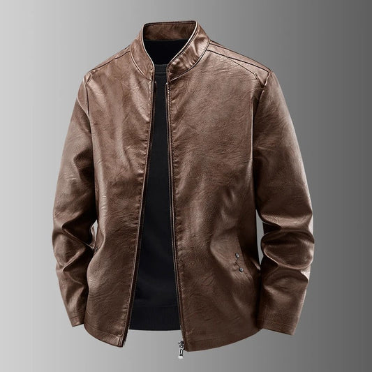 Veste en Cuir de Motard