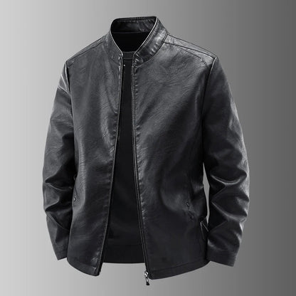 Veste en Cuir de Motard