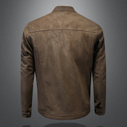 Éric | Veste Motard en Similicuir pour Homme