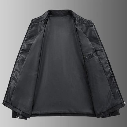 Veste en Cuir de Motard
