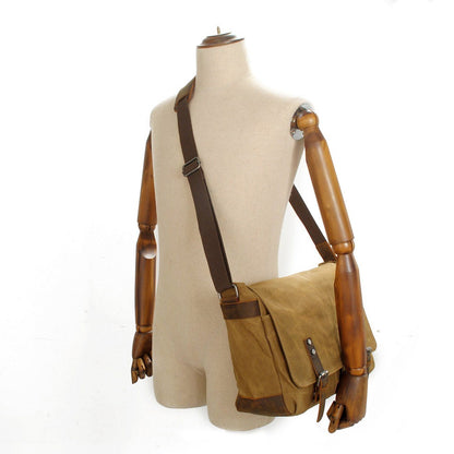 Joshua - Sac à bandoulière en toile pour hommes