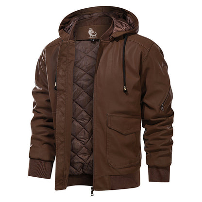 Marziano™ | Veste en cuir classique et raffinée pour hommes