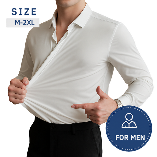 Chemise Extensible Anti-Rides
