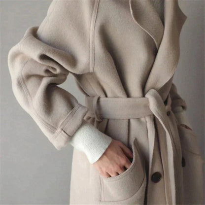 VICTORIA - ÉLÉGANT MANTEAU LONG