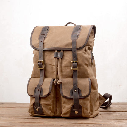 Marcus - Sac à dos de voyage en toile robuste